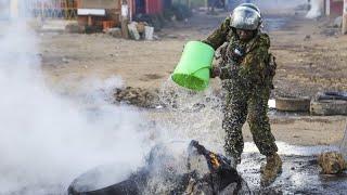 Kenya opposition leader blames president for violence during demonstrations