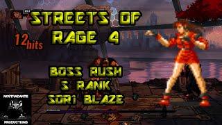 Streets Of Rage 4: Boss Rush - S Rank With SOR1 Blaze