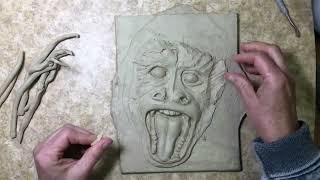 Sculpting a Capuchin Monkey  in clay | Sondra Alexanderart.net