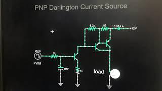 PNP Darlington Current Source schematic