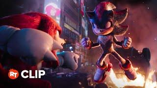 Sonic the Hedgehog 3 Movie Clip - Team Sonic vs. Shadow (2024)