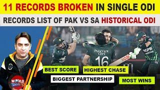 11 records broken, Pakistan vs South Africa statistical highlights