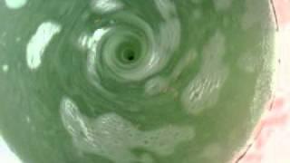 Water Vortex in 5 gallon bucket