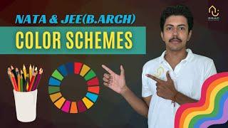 Color Schemes Explained for NATA & JEE Paper 2 | Must Watch Video