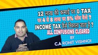 ₹12 लाख तक NO Income Tax का असली GAME समझो ?| New Tax Slab Budget 2025 | New Tax Regime क्या है ?