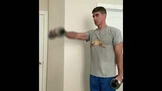 Dumbbell Front Raise Shoulder exercise