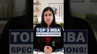 ⬆️Top 3 MBA Specializations of 2025! Job Opportunities, High Salary#shorts #shortsvideo #mba #jobs