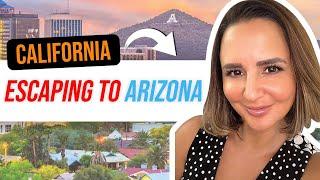 Moving To Arizona From California | Why Is Everyone Moving Fleeing California [Not What You Think]