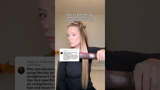 How to use the new Shark Flex Fusion to blow dry & straighten your hair