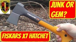 Fiskars X7 Hatchet: Compact Power, Limitless Value!