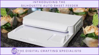 Introducing The Silhouette Auto Sheet Feeder | Make It Monthly From CraftStore Direct TV