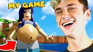 I Reacted to YouTubers Playing MY GAME  .. (Roblox)