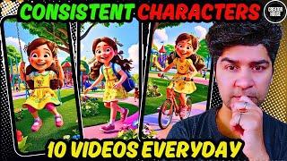 Create consistent characters for animated 3d videos | Consistent character text to video generator