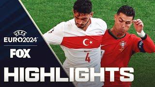 Türkiye vs. Portugal Highlights | UEFA Euro 2024