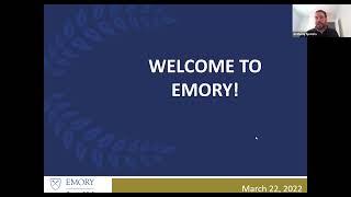 Explore Emory: Kick Off Event (Virtual - March 22, 2022)