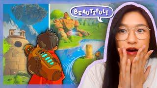  Explore a Stunning Ghibli-Inspired World w/ Me! | Europa Comfy Demo & Gameplay