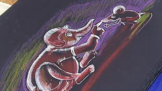 Ganesha Art Drawing #art #viral #artgalary