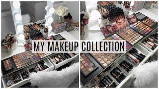 MY MAKEUP COLLECTION + ORGANIZATION TIPS 2019 | Sayeh Sharelo