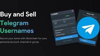 Как найти ТОПовые юзернеймы Telegram и заработать на них TON с помощью Usernames Center и Fragment!