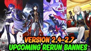 Upcoming Rerun Banner Line-Up Version 2.4 to Version 2.7 Explained | Honkai Star Rail