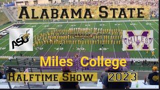 Alabama State vs Miles College // Halftime Show 2023 // Living H-WAY! #bamastate #milescollege