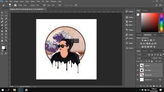 Dripping Effect in 1 minute | Adobe Photoshop CC Easy Tutorial