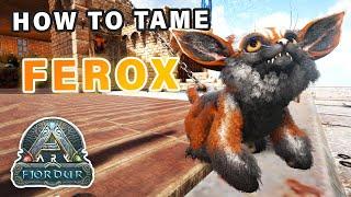 How to Tame a Ferox on Fjordur ► Ark Fjordur