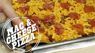 Mac and Cheese Pizza Recipe / English Subtitles