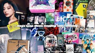 mega kpop album haul + unboxing  zerobaseone, le sserafim, jaehyun, nct, tzuyu, nmixx & more !