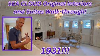 SEA CLOUD Original 1931 Interiors 4K Walk Through