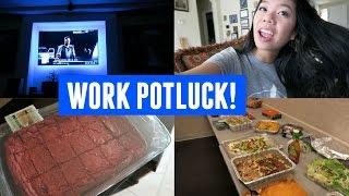 Working and Having a Work Potluck!