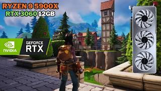 Fortnite Chapter 2 Remix (RTX 3060) 1080P Performance Mode - Medium - High - Epic Lumen RTX Settings