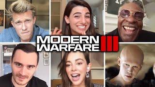 Call of Duty: Modern Warfare 3 Cast re-enact voice lines from the Game