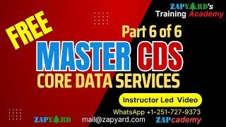 FREE Video 6 of 6 - Master CDS | SAP ABAP Core Data Services Free SAP Training | A to Z of ABAP CDS