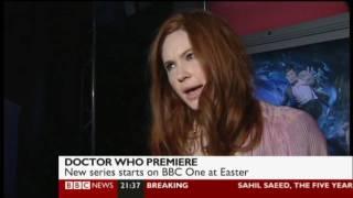 BBC News Karen Gillan Interview