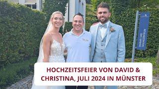 Hochzeitsfeier David & Christin (Gut Havichhorst - Münster | Juli 2024)