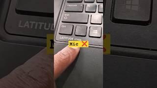 Dell Latitude E 7450 Series Laptop Mic Audio Not Working Problem#macnitesh#keyboardtricks#2024