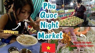 We went to the PHU QUOC Night Market just for this! 