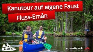 4 Tage Kanutour auf eigene Faust Fluss Emån/SCHWEDEN