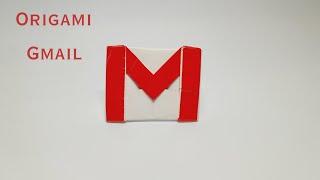 Підручник з логотипом Gmail Origami