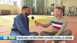 JUDOCANUL VICTOR STERPU A CUCERIT AURUL LA ZAGREB