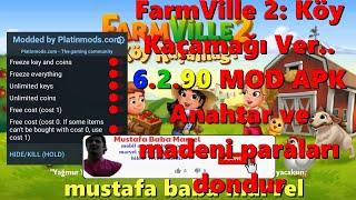 FarmVille 2 Köy Kaçamağı MOD MENU APK V26.3.90 Anahtar ve madeni paraları dondur