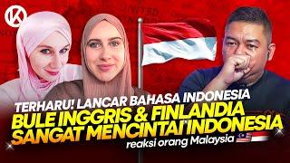 Terharu‼️ Bule Ini Sangat Mencintai Negara & Bahasa Indonesia  Reaction