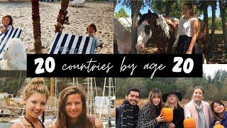 How I visited 20 countries by age 20 | My Travel Story