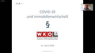 Livestream von WKO - Fachgruppe der Immobilien- und Vermögenstreuhänder Niederösterreich