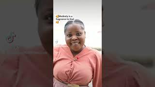 #modesty is a fragrance to God. #fashion#peach#natural#makeup#youtube #faith #reels