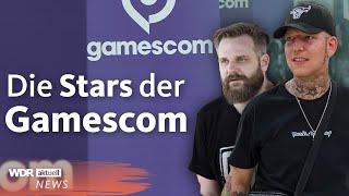 Start der Gamescom 2024 in Köln: Die Content Creator sind die Stars der Szene | WDR Aktuelle Stunde