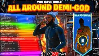 *NEW* 5'9 GUARD BUILD is a ALL AROUND GOD in NBA2K25! 99 3BALL + 10 LEGEND BADGES! best build 2k25