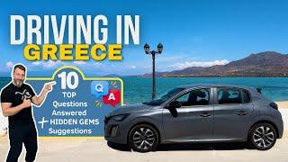 DRIVING IN GREECE - ROAD TRIP 2024   FAQs Answered: Tips & Hidden Gems from Our 25-Day Greece