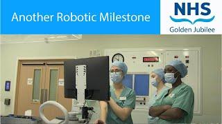 NHS Golden Jubilee celebrates robotic milestone